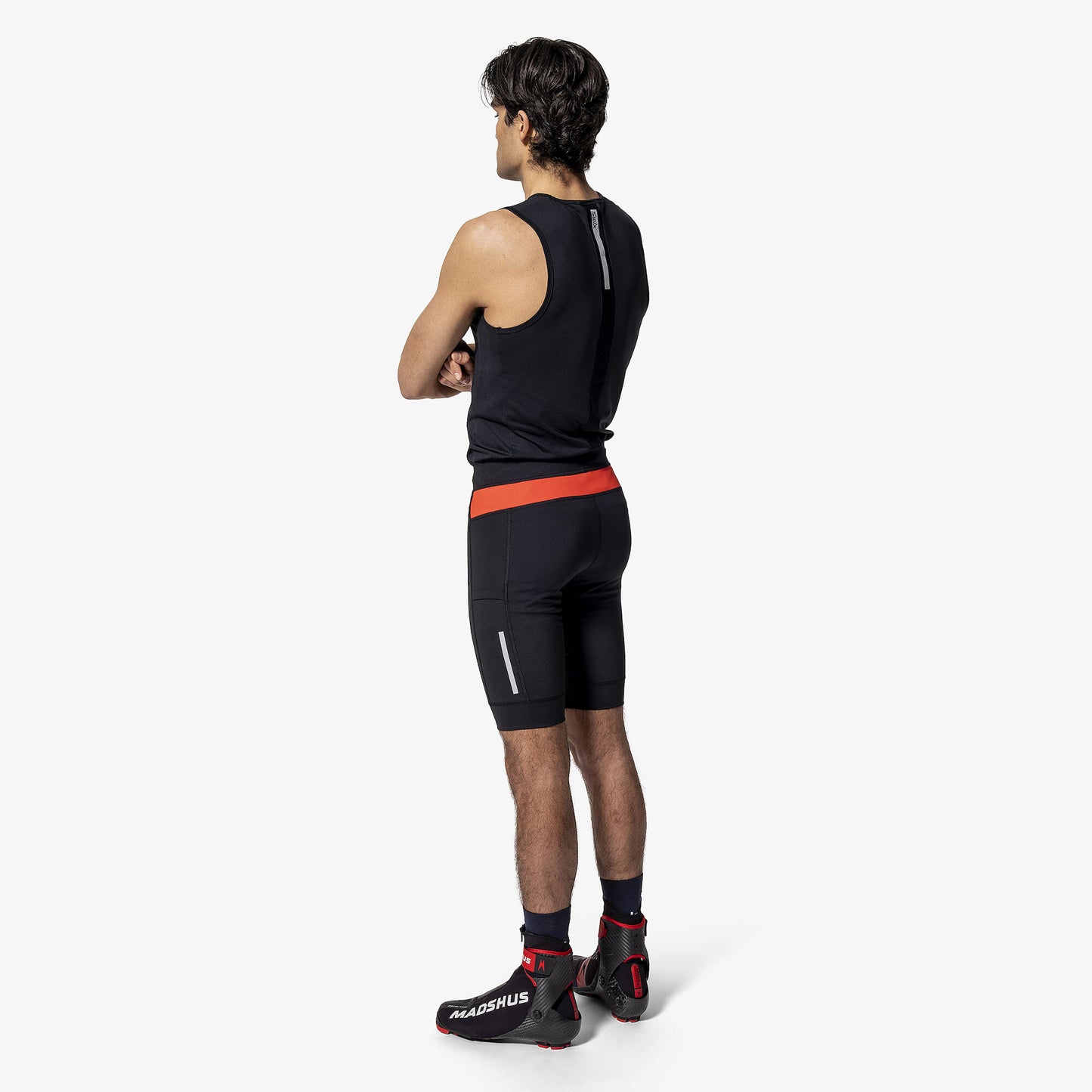 ROADLINE HALF TIGHTS M / Black