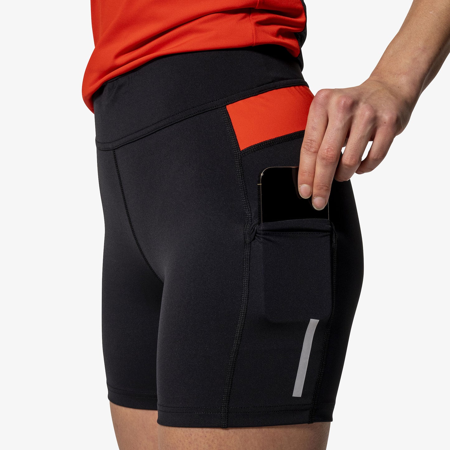 ROADLINE SHORT TIGHTS W / Black