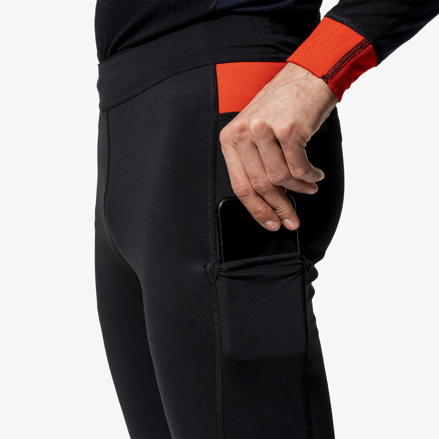 ROADLINE TIGHTS M / Black