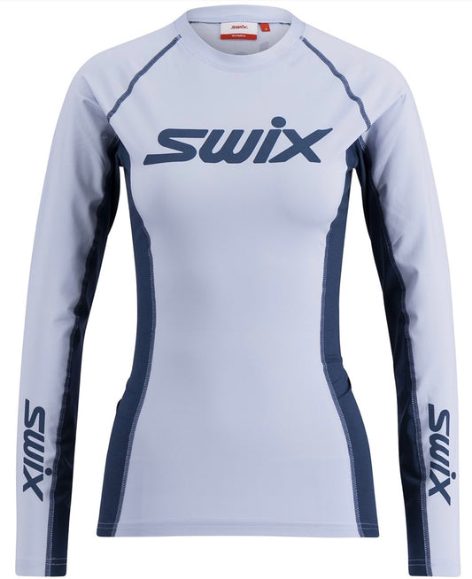 RaceX Dry Long Sleeve W / Heather/ Lake Blue