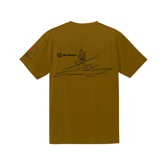 Mt.Bollv_BOY_Coyote 4.7オンス ドライシルキータッチ Tshirt