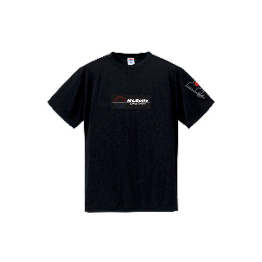 Mt.Bollv_NBOY_Black 4.7オンス ドライシルキータッチ Tshirt