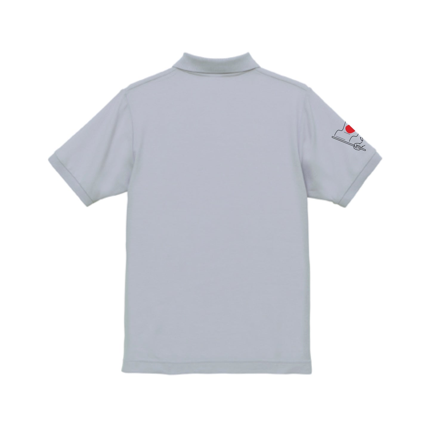 Mt.Bollv_BOY_Mix Gray 6.0オンス ヘヴィーウェイト コットン POLO