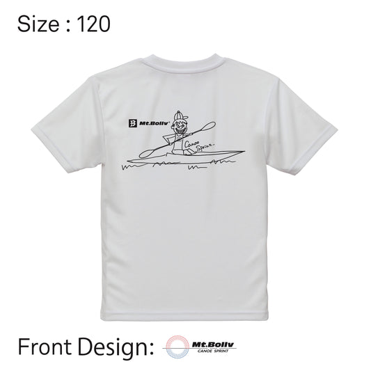 Mt.Bollv_ドライTシャツJr BOY ホワイト / 120