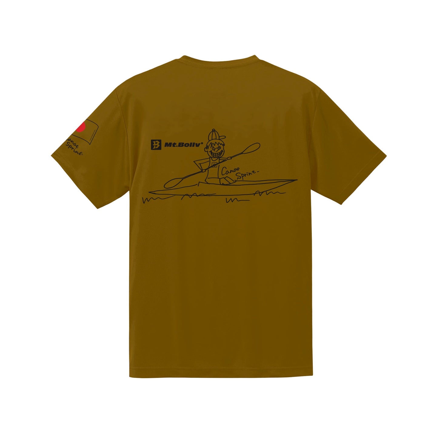 Mt.Bollv_NBOY_Coyote 4.7オンス ドライシルキータッチ Tshirt