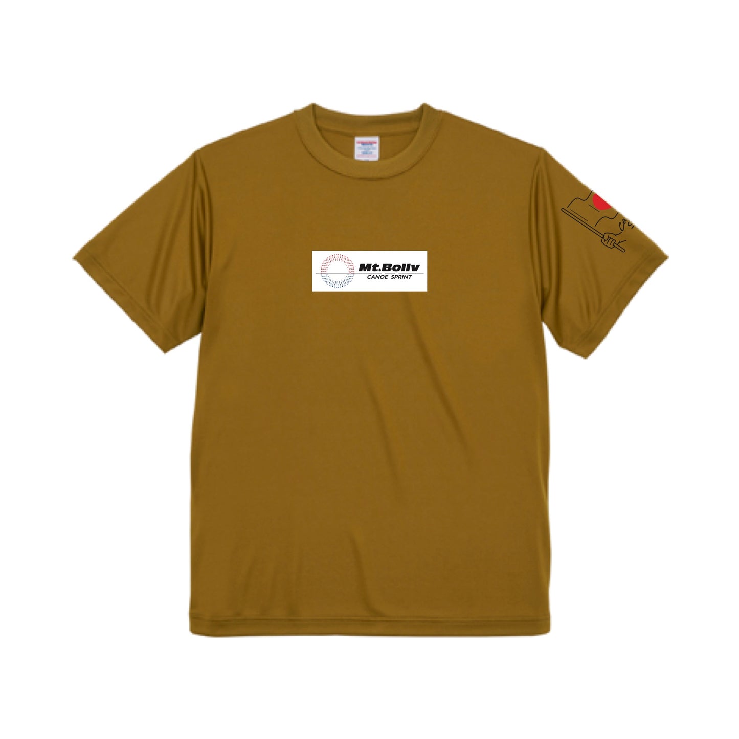 Mt.Bollv_NBOY_Coyote 4.7オンス ドライシルキータッチ Tshirt