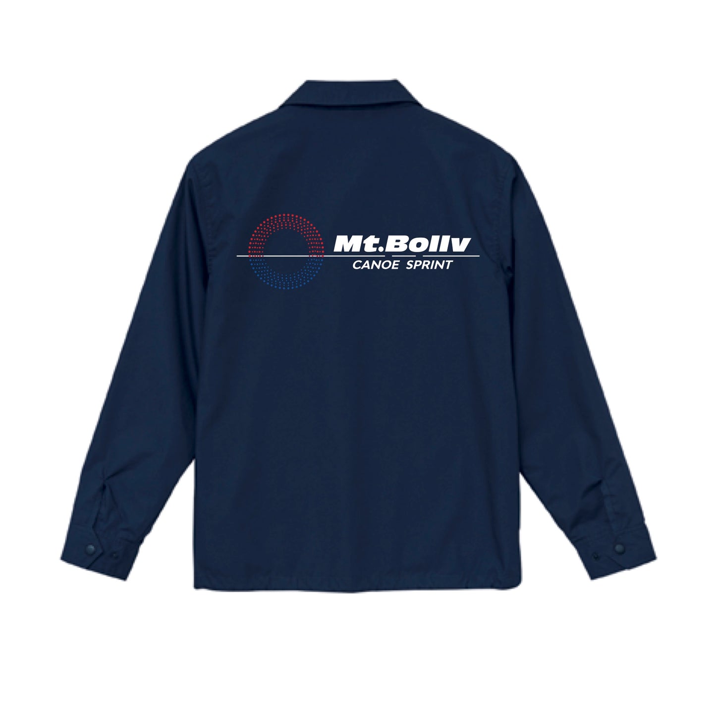 Mt.Bollv_NMB_Navy T/C コーチ ジャケット