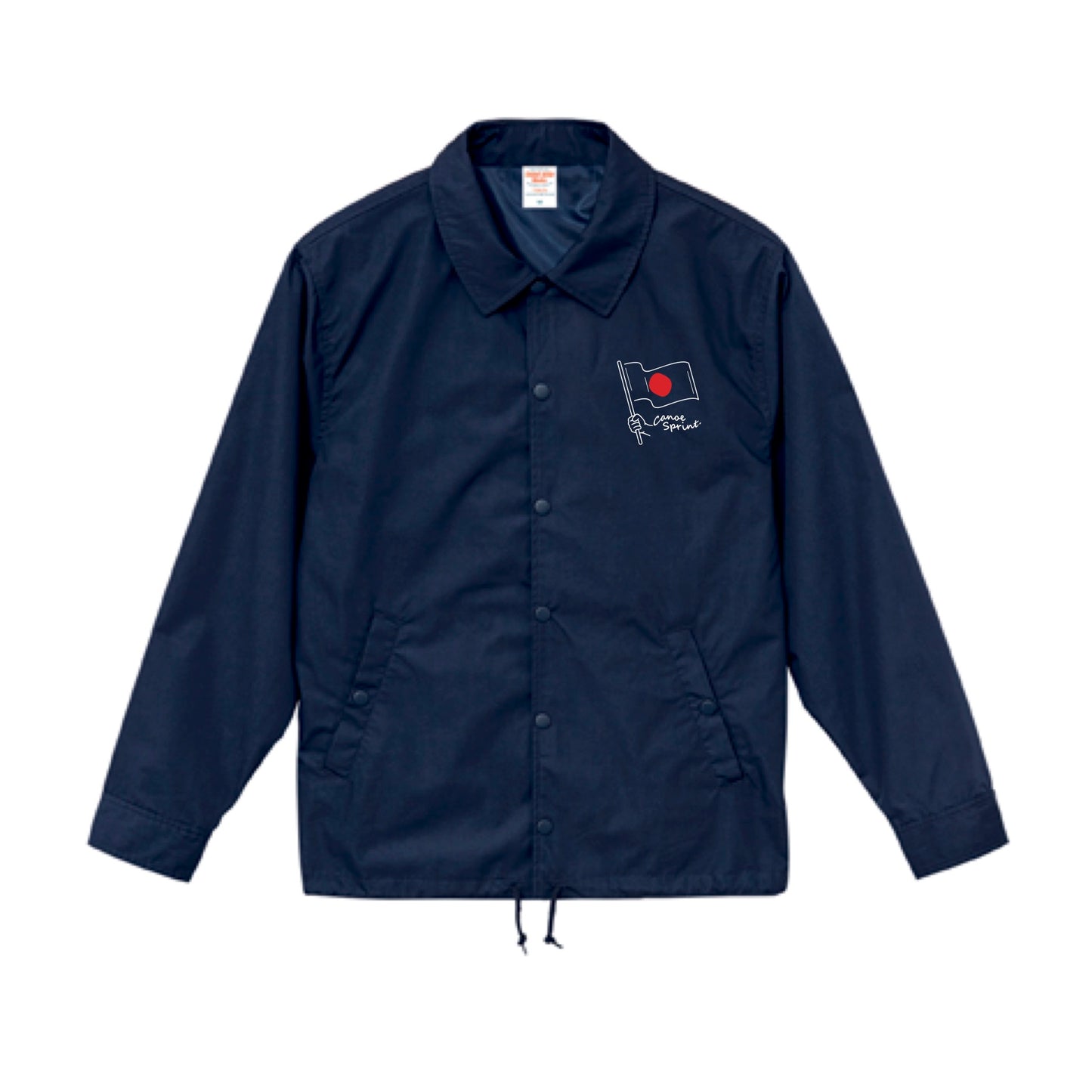 Mt.Bollv_NMB_Navy T/C コーチ ジャケット