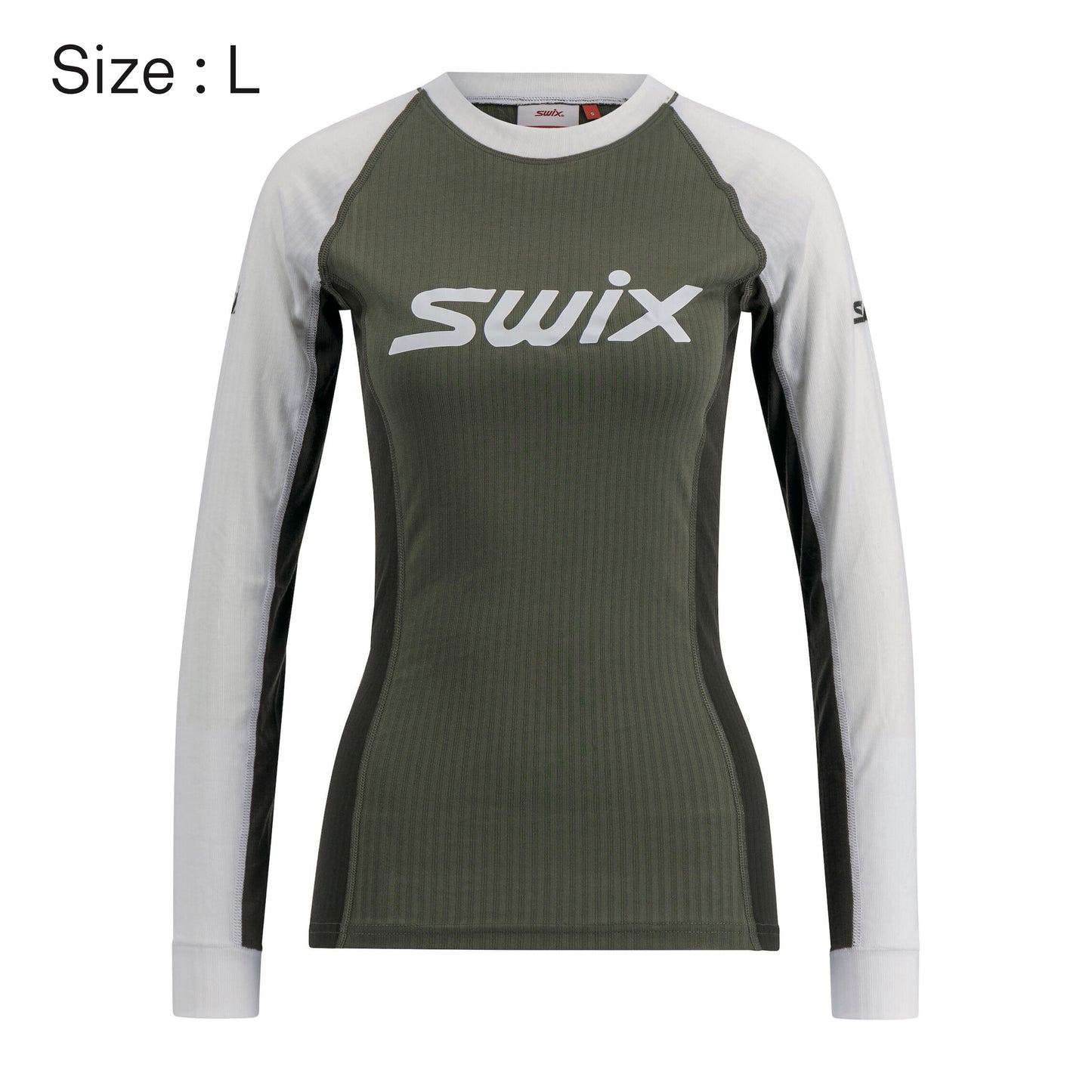 RACE X CLASSIC LS Women / Olive Bright White / L