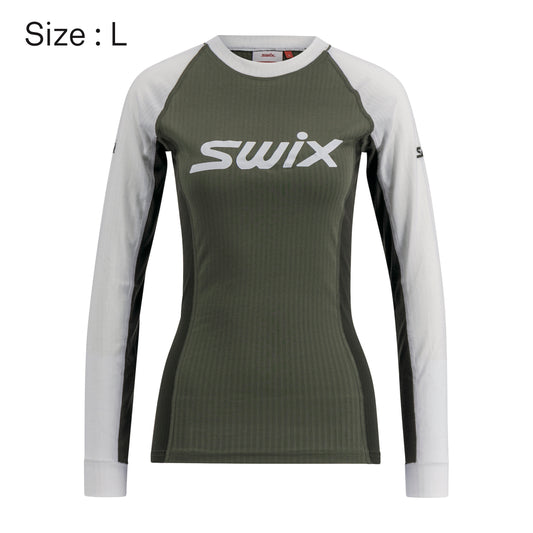 RACE X CLASSIC LS Women / Olive Bright White / L