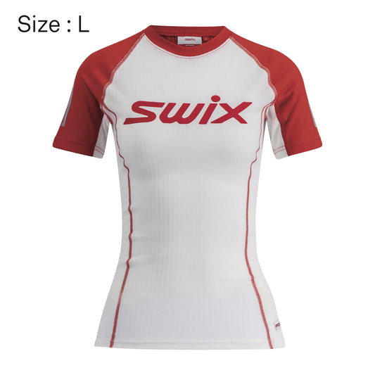 ROADLINE RACE X SS Women / Bright WhiteFiery Red / L