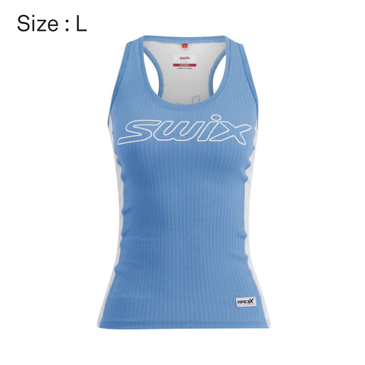 RACEX LIGHT TANKTOP W / Cloud Blue / Bright White / L