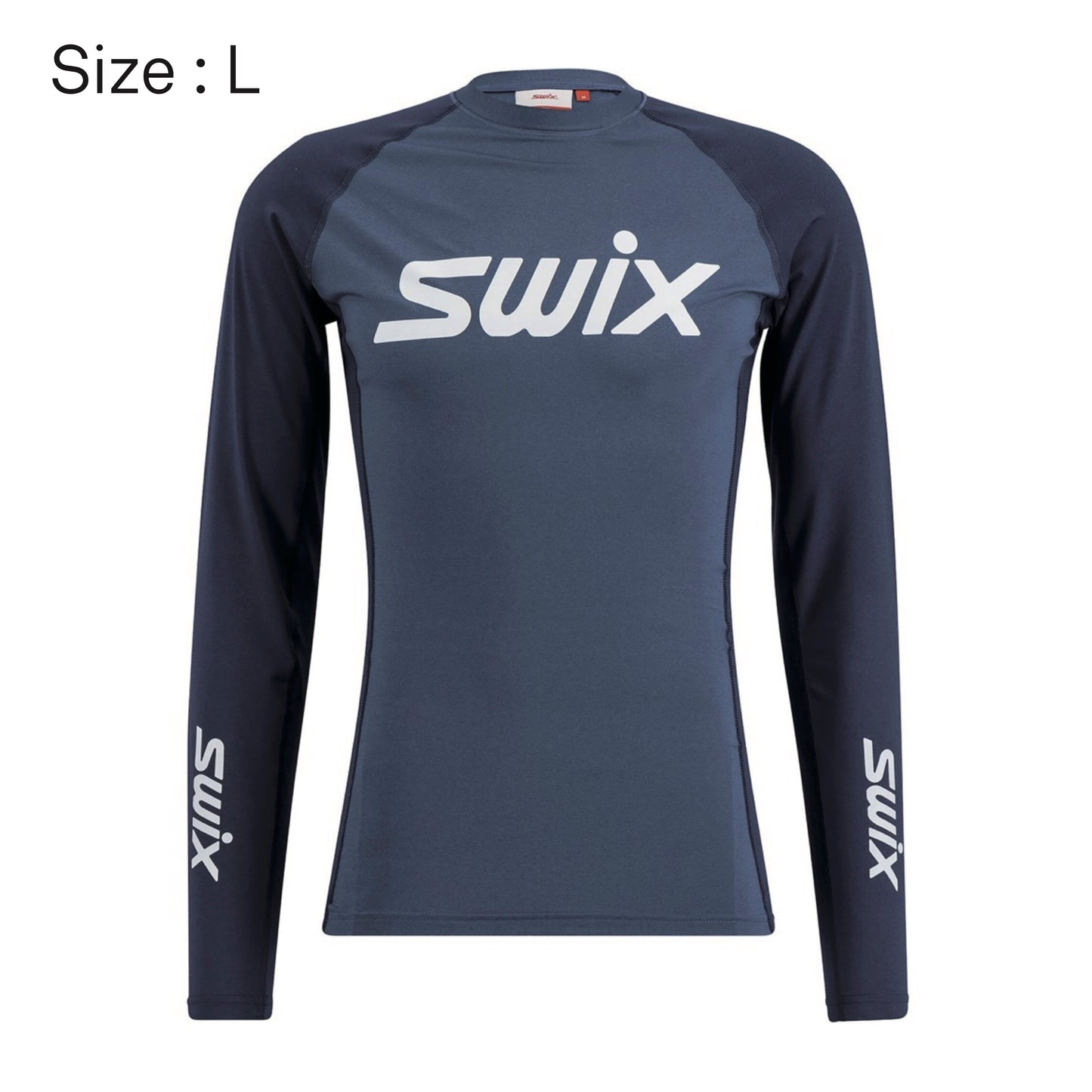 RaceX Dry Long Sleeve M / Lake Blue/Dark Navy / L