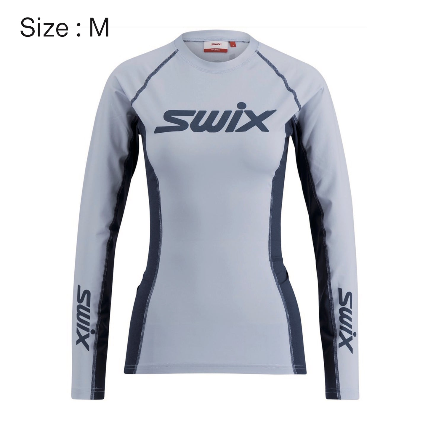 RaceX Dry Long Sleeve W / Heather/ Lake Blue / M