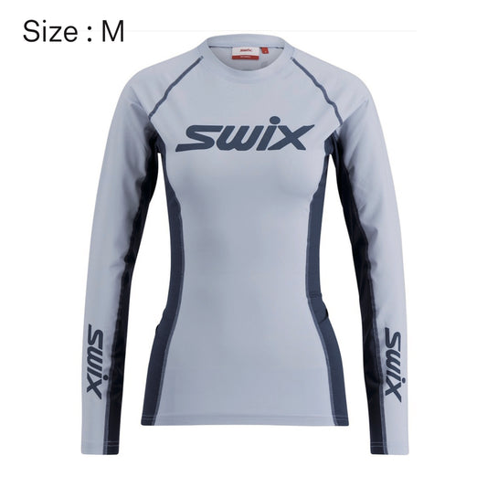 RaceX Dry Long Sleeve W / Heather/ Lake Blue / M